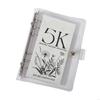 62KD Envelope Challenge Binder Planner Monthly Money Savings Book PVC Binder Sleeve