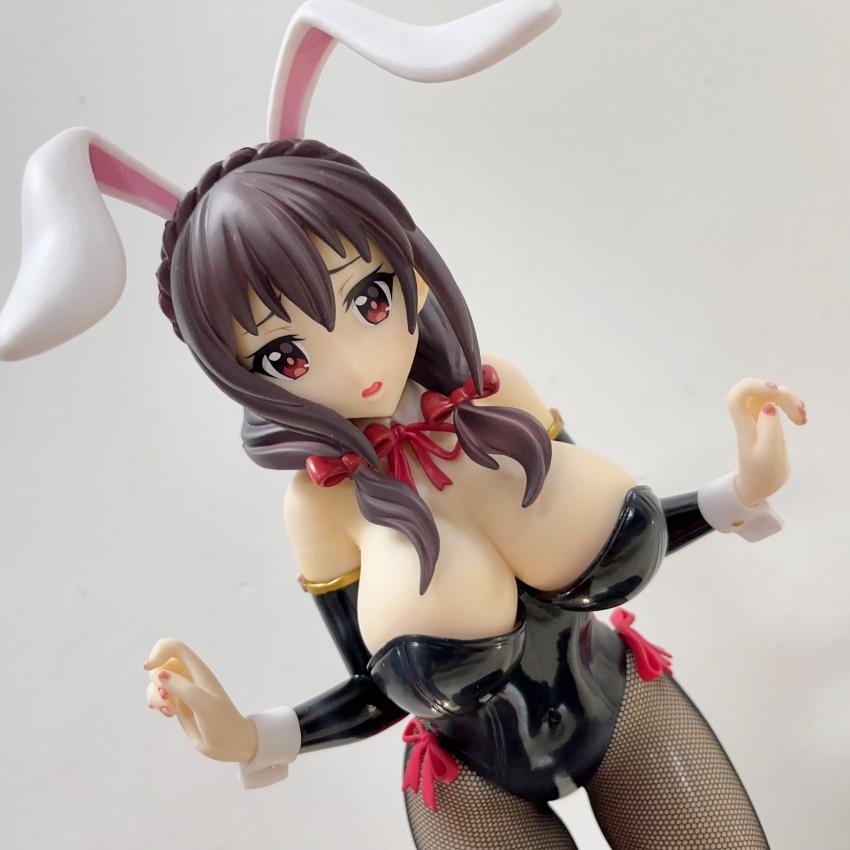 40CM KonoSuba God's Blessing on this Wonderful World Kurenai Densetsu Yunyun Bunny girl figure Anime Model For Adult doll Toys