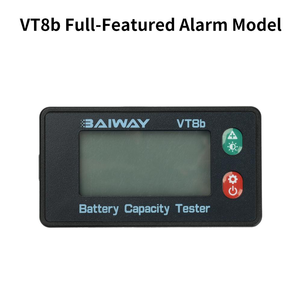 DC Battery Voltmeter DC 8V-100V Capacity Indicator Meter Lithium LiFePO4 Lead-acid Battery Tester for Car Tool