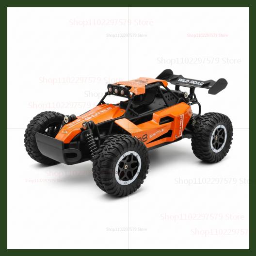 New RC Cars 20 KM/H High-Speed 2WD Off-Road Remote Control Car with LED Headlight 2.4GHz Monster Truck Outdoor RC Car Toys Gifts