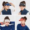 Womens UV Protection Sun Hat With Curved Brim Adjustable Sports Cap Tennis Pickleball Outdoor Wear
