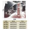 Residents Evils 9  Throw Blanket for Couch Games Soft Fuzzy Plush Blanket 50x60 Inch Multiple Sizes Bedspreads for All Seasons
