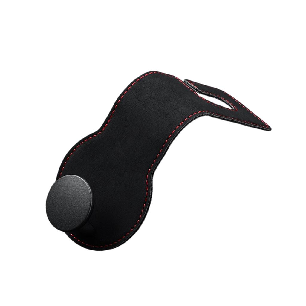 Space Saving Flip Design Car Hook with Metal Core & Velvet Finish Vehicle Headrest Hook for Smooth Interior Styling