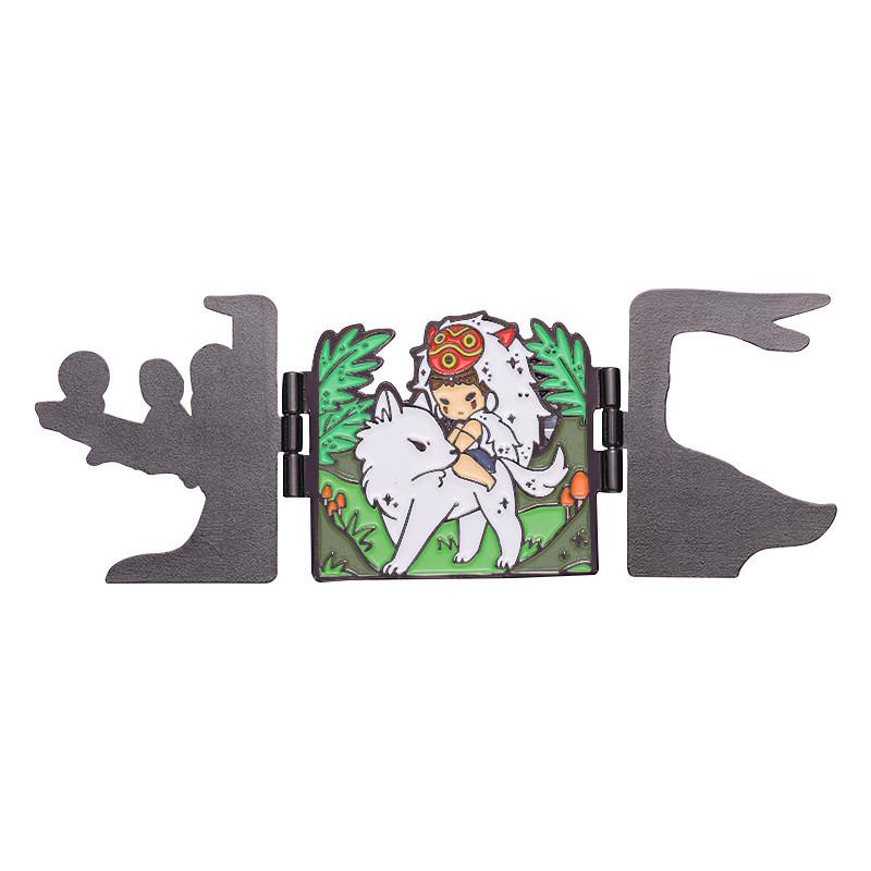 

Delightful Cartoon Animal Glow In The Dark Brooch Unique Enamel Pin For Use Fashionable