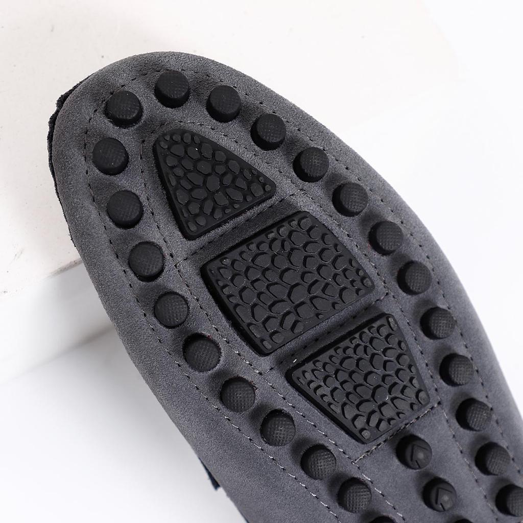 Leichte Herren-Loafer, lässige Lederschuhe zum Reinschlüpfen, klassische, bequeme Herren-Fahrschuhe, Mokassins