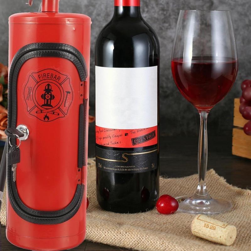Mobile Bar in Ferro Battuto Fatto a Mano - Ornamento per l'Arredamento della Casa