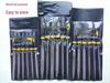 6-Piece Handcrafted Wood File Set: Fine-Tooth Steel Files for Woodworking DIY Projects.