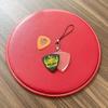 Pick Holds Guitar and Bass Handmade Made in Perfect for Joining a Club or Entering Fender Teardrop Style [EBISU Design] 1-Piece Hame-Pachi Keychain,
