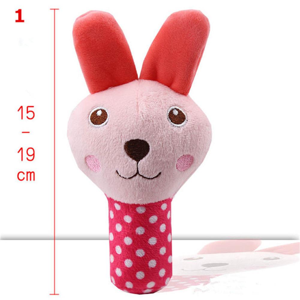 Funny Fleece Durability Chew Molar Toy Cute Pet Dog Cat Plush Squeak Sound Dog Toys Rabbit Frog Shape Pet Products