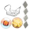 5 Teile/satz Multifunktionale Edelstahl Für Birne Kartoffel Chips Küche Utensilien Werkzeuge Gemüse & Obst Cutter Slicer