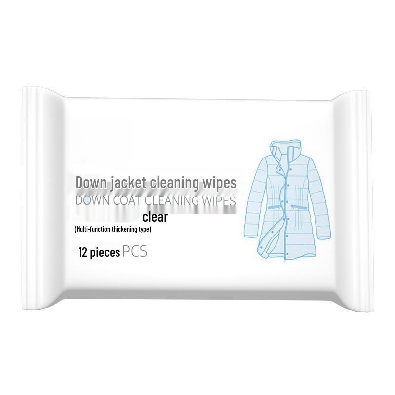 

Gentle Waterless Clothing Stain Remover Wipes – Portable, Oil-Removing, Safe for White Shirts