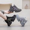 9CM Dad Shoes Women's Autumn and Winter 2025 New Sports Style Casual Shoes Super High Heel Platform Women's Shoes Fashion Trendy