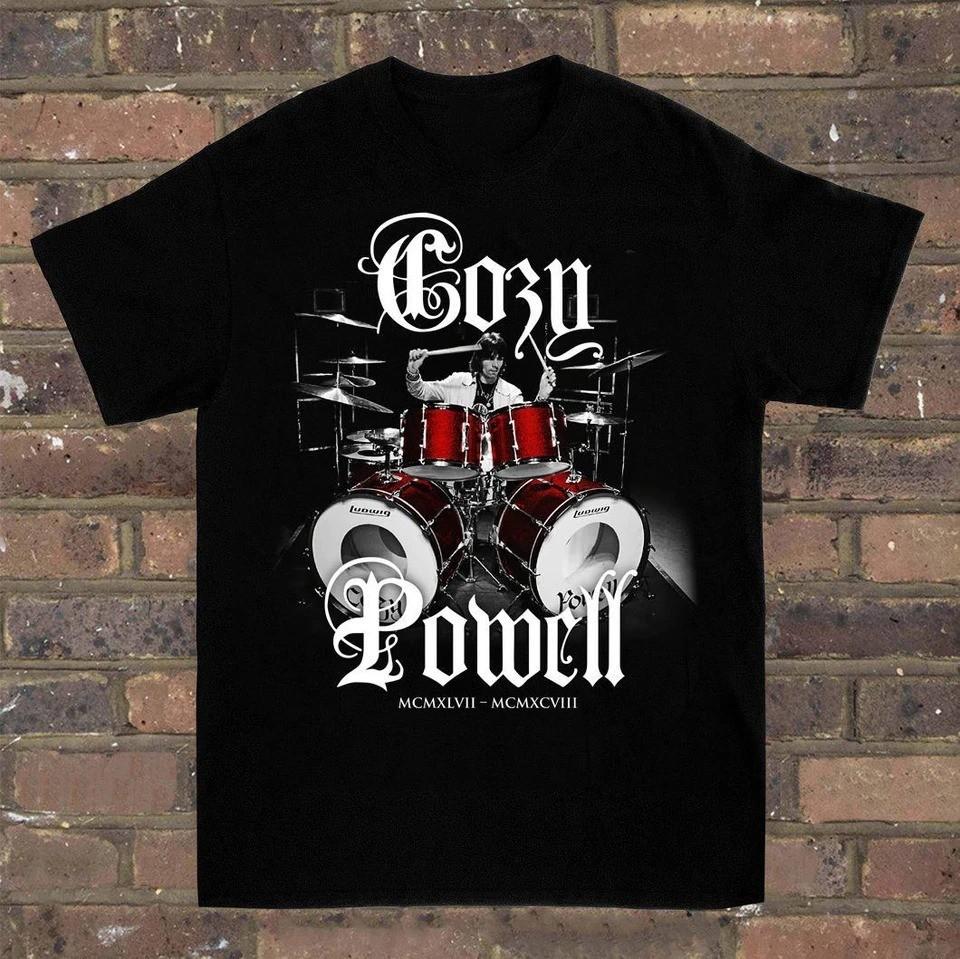 Cozy Powell Cotton Tee For Men Women All size S-5XL BT1939 Unisex T-Shirt M