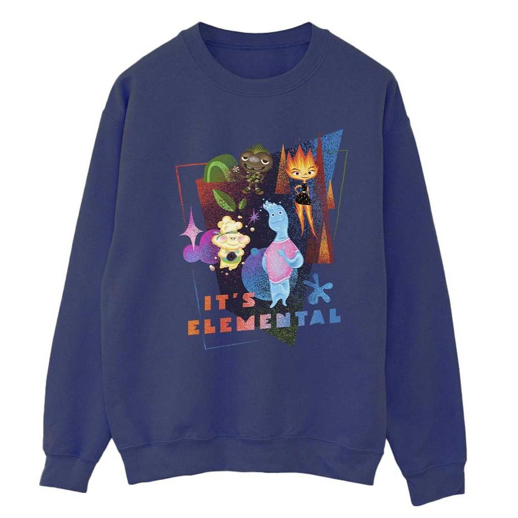Elemental Dam/Damer Det´s Elemental Huvtröja
