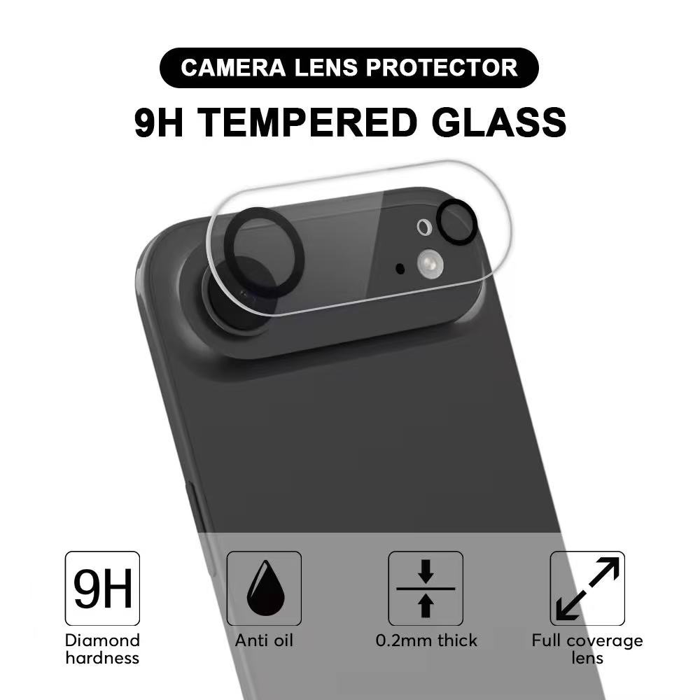 For iPhone Air Camera Lens Protector WANLONFENG HD Clear Silk Printing Lens Film with Cleaning Cloth