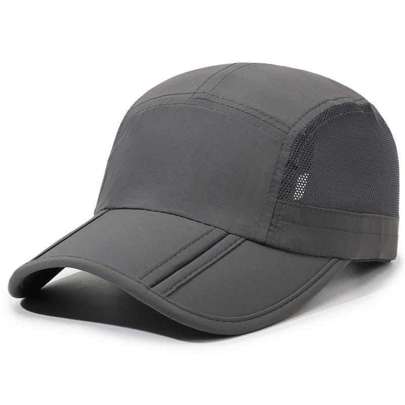 Summer Breathable Sunscreen Cap men Outdoor Quick-Drying Mesh Sun Hat Baseball Cap