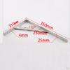 Heavy Duty Shelf Brackets Floating Shelves Triangle 90 Degree Angle Wall Mounted