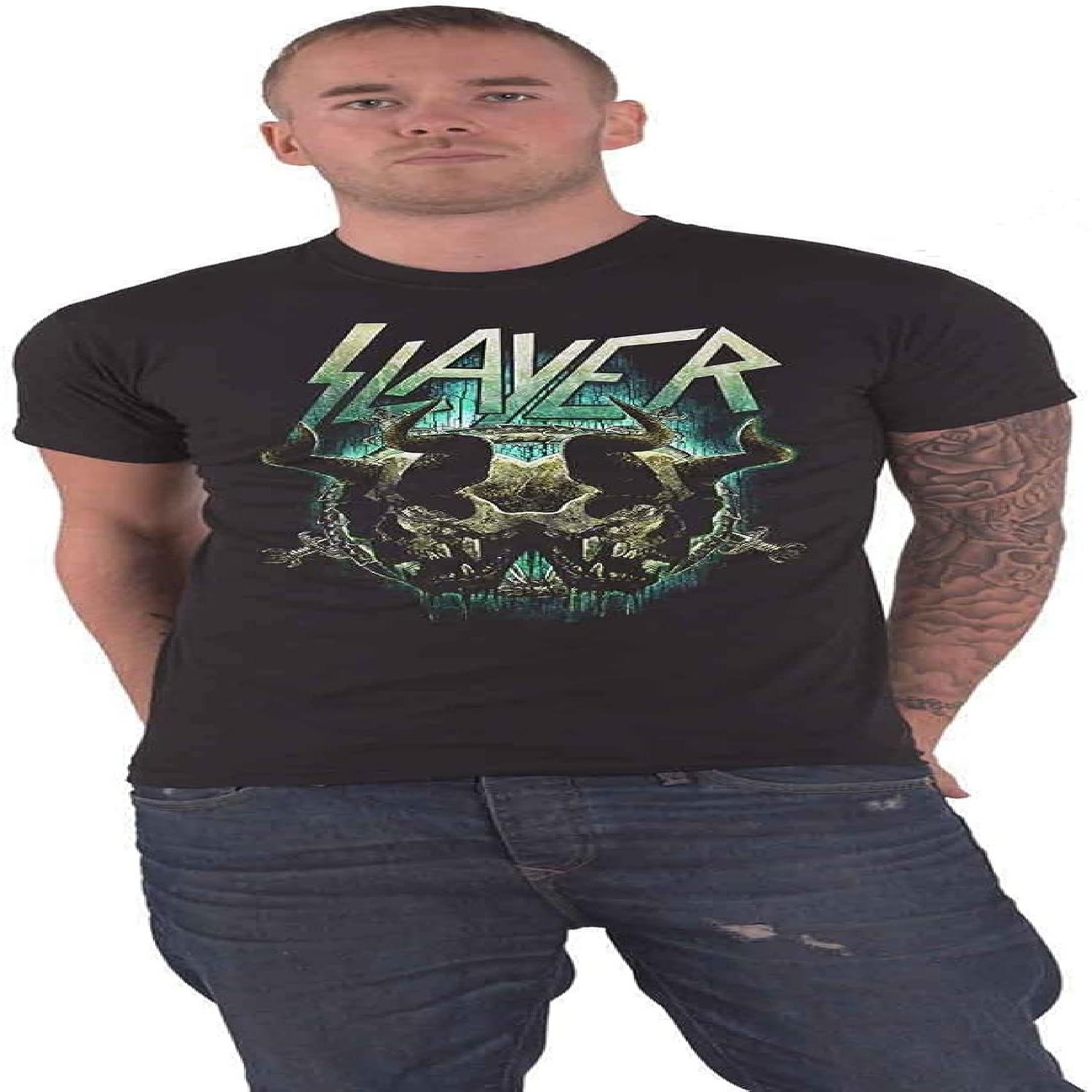 Men s Daemonic Twin Slim Fit T-Shirt Black S
