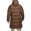 Nike hooded puffer long coat 'Brown' Men's DV1134-259