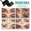 JAYSUING Waterproof Fashion Black Eye Makeup Eyelash Curling Thick Mascara Silk Fiber Volume Women