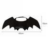 Cute Pet Collar Cat Costume Black Bat Wing Halloween Party Supplies Cosplay Clothing for Cats