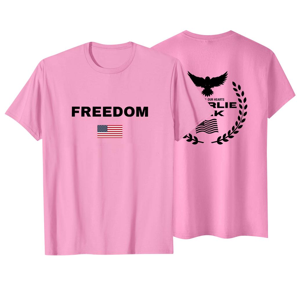 Fashionable Round Neck Short Sleeve Work Clothes Printed Tops For Womens Summer Tops