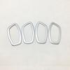 For Lada Xray 2013 2014 2015 2016 2017 ABS Carbon Fiber Car Inner Door Bowl Protector Frame Cover Trims Car Styling Accessories