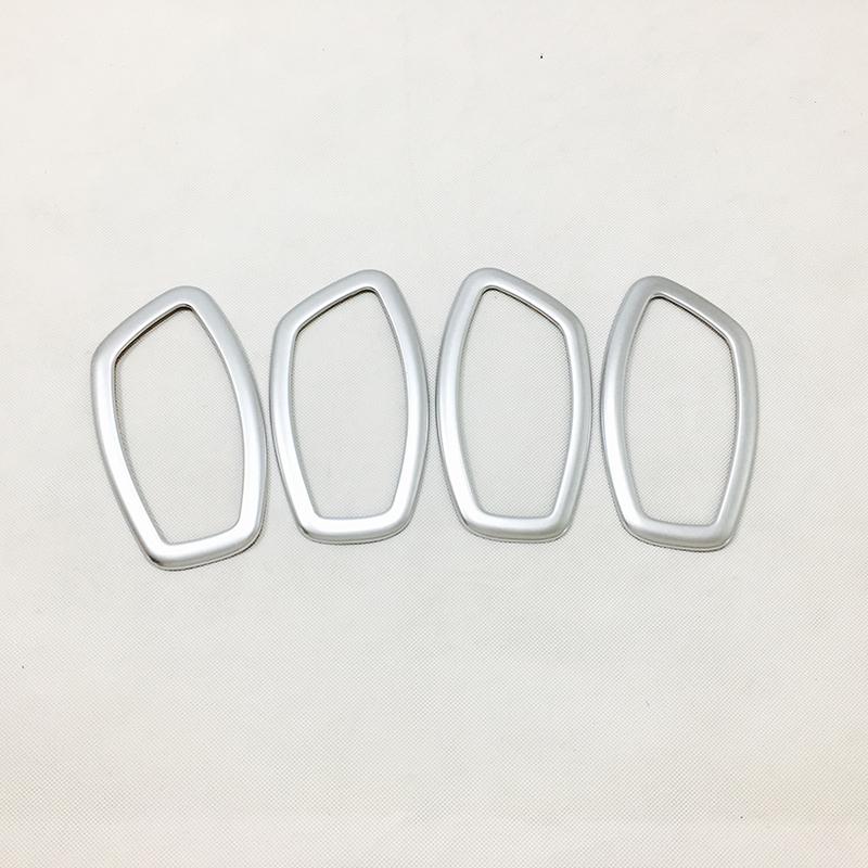 For Lada Xray 2013 2014 2015 2016 2017 ABS Carbon Fiber Car Inner Door Bowl Protector Frame Cover Trims Car Styling Accessories