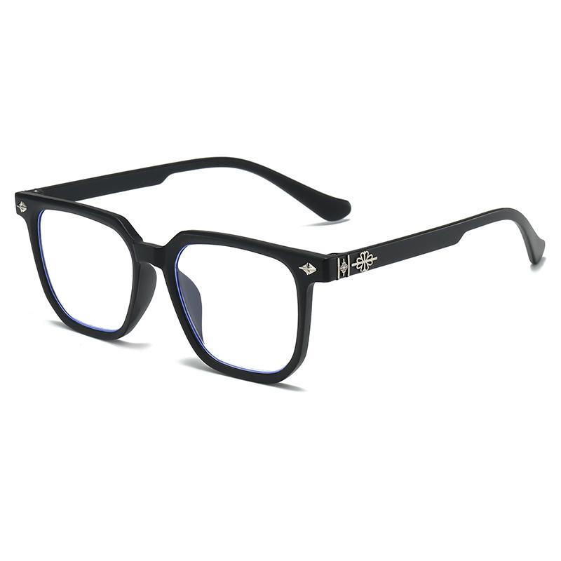 Retro Reading Glasses Men s Handsome Big Face Eyes Frame Square Frame Glasses Women s Reading Glasses 319 1.5