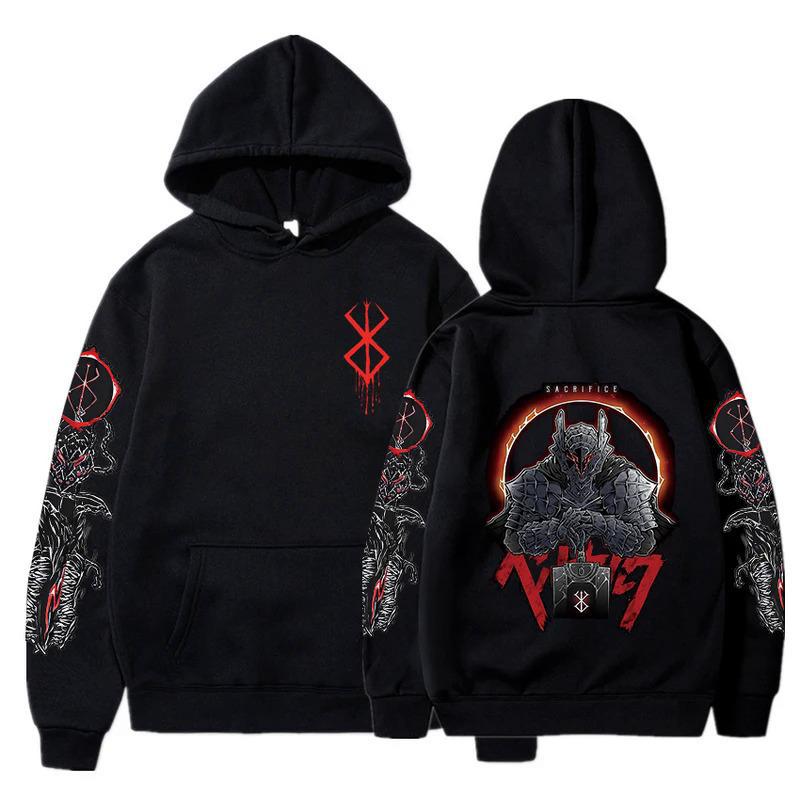 Stylish Anime Graphic Hoodies for Men Hoodies
