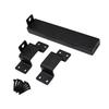 Metal 7.5 Inch Sliding Gate Latch Matte Black For Outdoor Fences Farms Gardens Sheds Barn Doors And Wooden Interior Doors