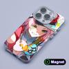 HSR Rappa White Translucent MagSafe Mobile Phone Case for iPhone 17 16 15 14 13 12 11 X XR XS Air Pro Max Plus Cover