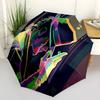 1pc Michael Joseph Jackson Automatic Folding Umbrella, Portable Collapsible Design, Casual Outdoor Accessory L1127043