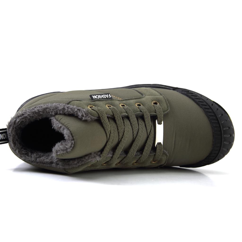 Modne Dziecięce Śniegowce Zimowe Ciepłe Pluszowe Buty Dziecięce Wodoodporne Wysokie Bawełniane Buty Chłopcy Dziewczynki Outdoor Antypoślizgowe Sportowe Sneakersy