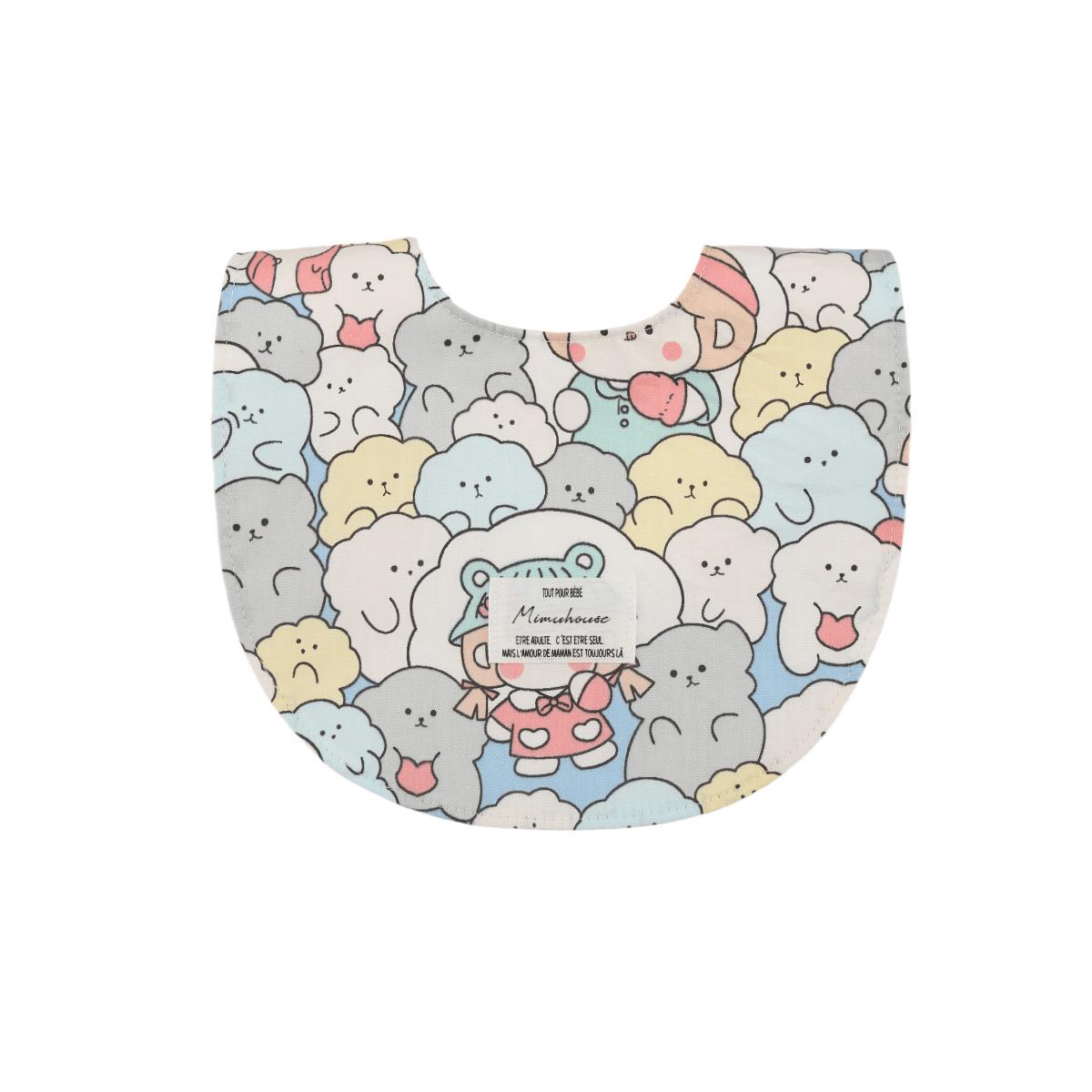 Водонепроницаемые хлопковые слюнявчики для младенцев в корейском стиле - Класс А