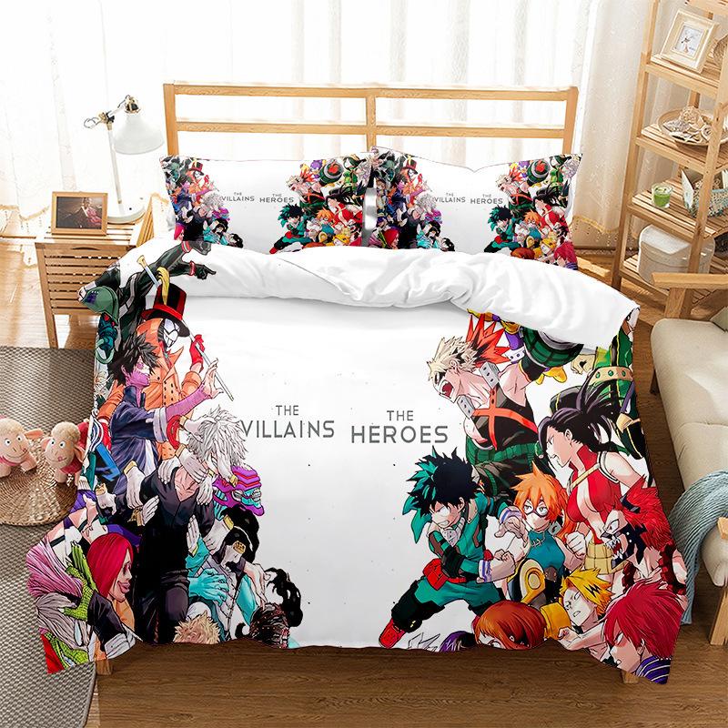 Hero Academy Series, Three-Piece Quilt Cover, Polished Four-Piece Set, Two-Piece Set.