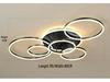 Nordic Modern LED Ceiling Lamp - Creative Round Design for Living Room, Study, Bedroom