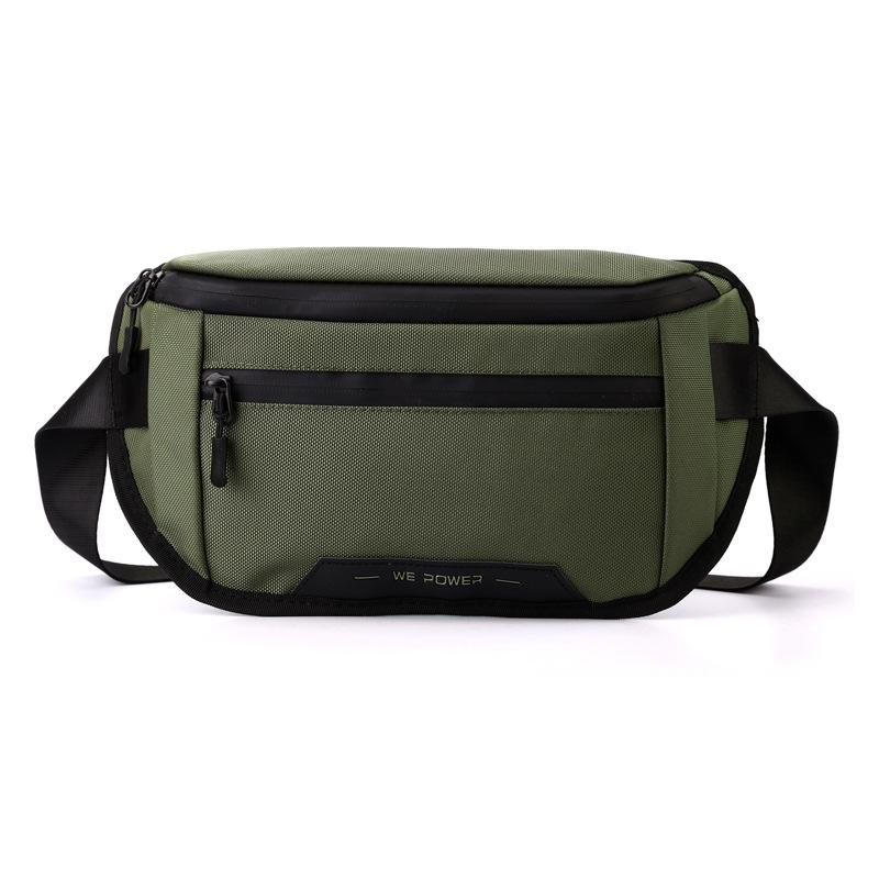 Men's Travel Portable Bag Waterproof Multi-functional Chest Bag Outdoor Sports Shoulder Bag Waist Pack Crossbody Sling