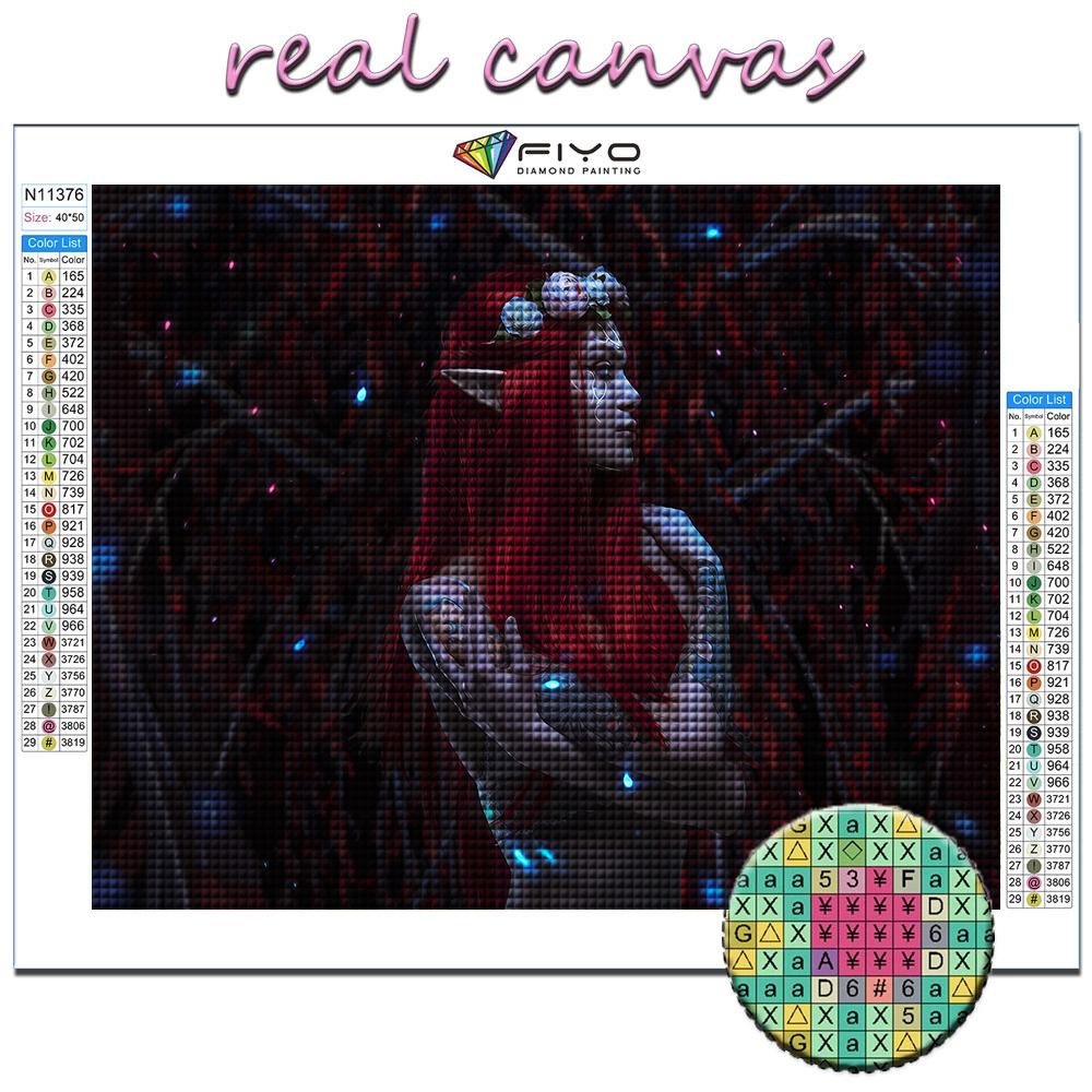 5D Diy Diamant Malerei Cyberpunk Sexy Kunst Kreuzstich voller Diamant Stickerei Mosaik