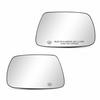Mirror Glass For 2005-2010 Jeep Grand Cherokee Left & Right Heated Backing Plate