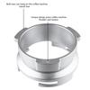 Dosing Funnel Rotation Type Smooth Aluminium Alloy High Strength Coffee Dosing Ring