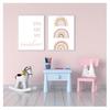 Are My Sunshine Quotes Painting Nursery Wall Art Poster Nordic Wall Pictures Kids Baby Room Decor Pink Rainbow Canvas Print You