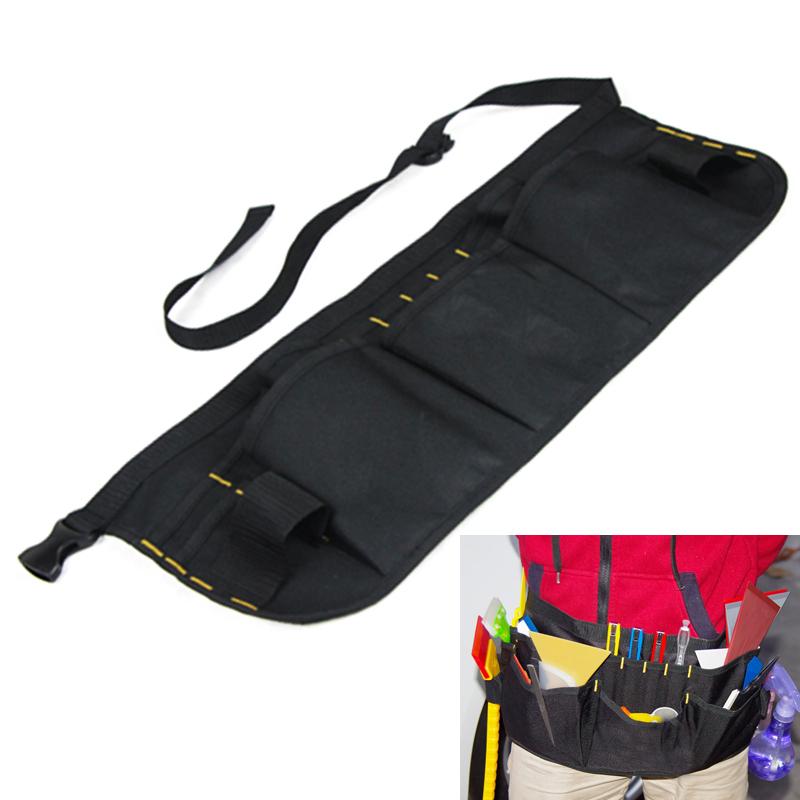 EHDIS Waterproof Oxford Cloth Tool Bag Car Vinyl Wrapping Utility Pouch Waist Belt Tool Pack Window Tint Film Squeegees Holder