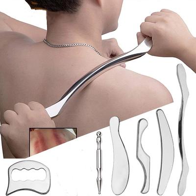 Medical Stainless Steel Gua Sha Scraper Physical Therapy Fascia Knife Myofascial Release IASTM Tools Physiotherapy Knife