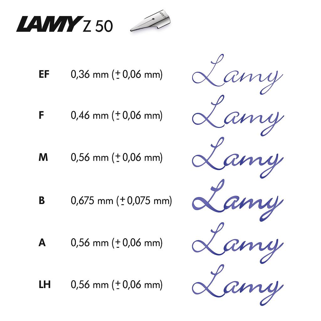 Lamy scala brushed fountain pen Simple fountain pen with a sturdy body and lacquered finish steel nib Includes T10 blue ink cartridge - all-metal -