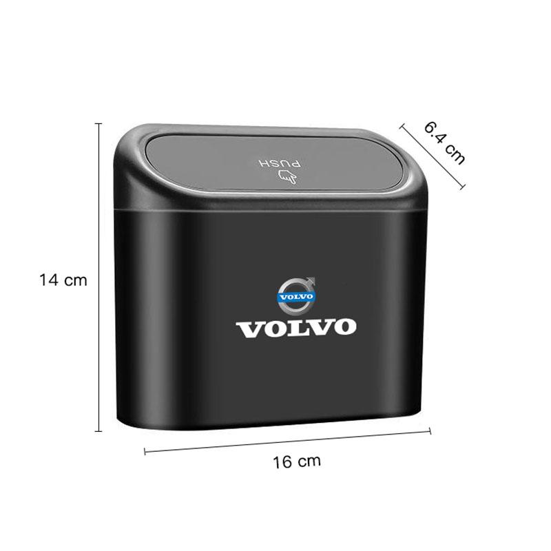 Pattumiera Portatile per Auto Scatola Organizzatore da Appendere Per Volvo XC90 V90 V60 XC60 V40 S80 S60 S90 C40 XC40 V70 XC70 C30 C70