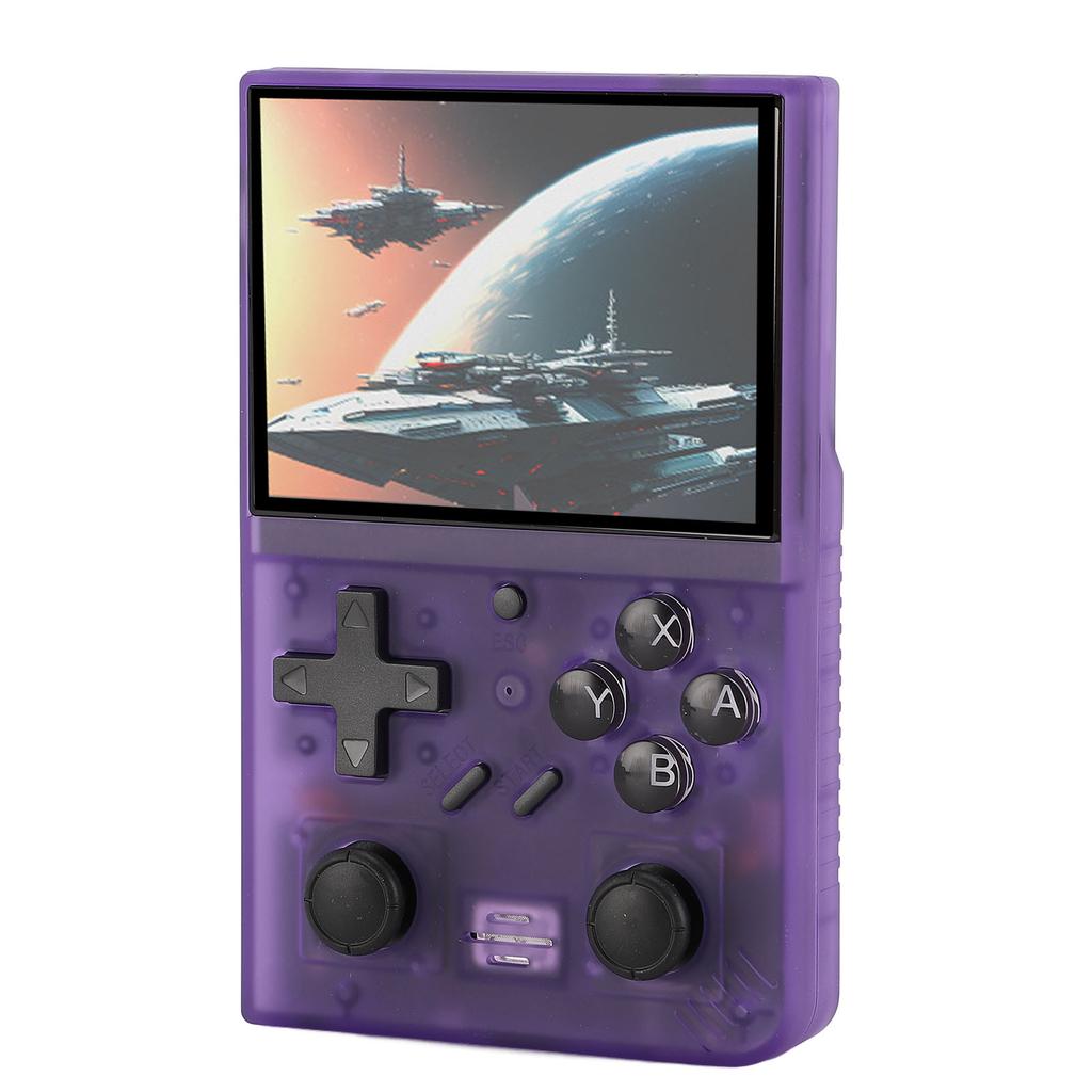 Handheld Retro Game Console 3.5 Inch IPS Screen Open Source Portable Video Game Console with Dual 3D Joysticks 64GB