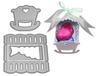 Metall-Stanzformen Präge-Schablone Bastelprodukte Metallschneiden Baby-Kartenherstellungsprojekte Zart und Langlebig Babyprodukte Lieblich und Schön