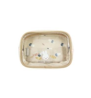 Marimo Craft Miffy Dolce Series Box W170 X H120 X D45mm Pouch, Ivory, Approx. (DBM-3062)