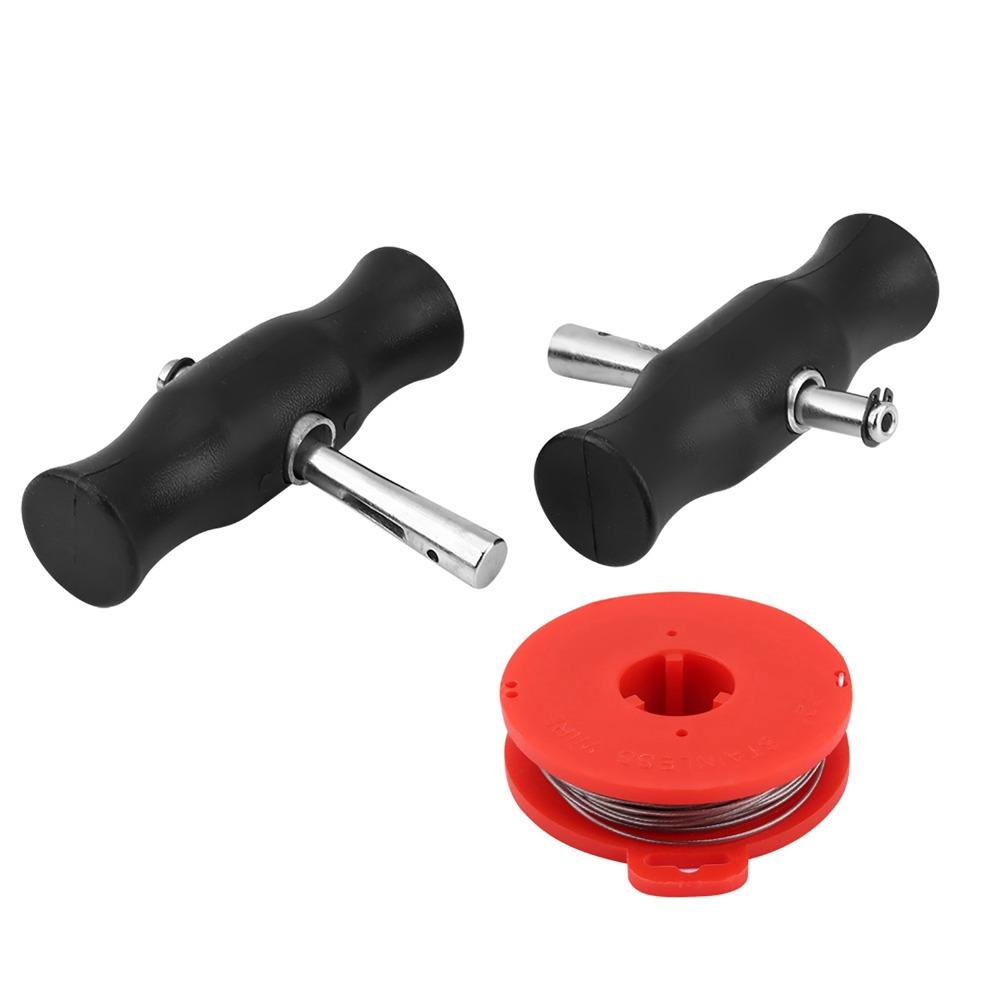 With Handles Car Windshield Removal Tool Black Windscreen Window Glass Cutting Wire  Vehicle Repair